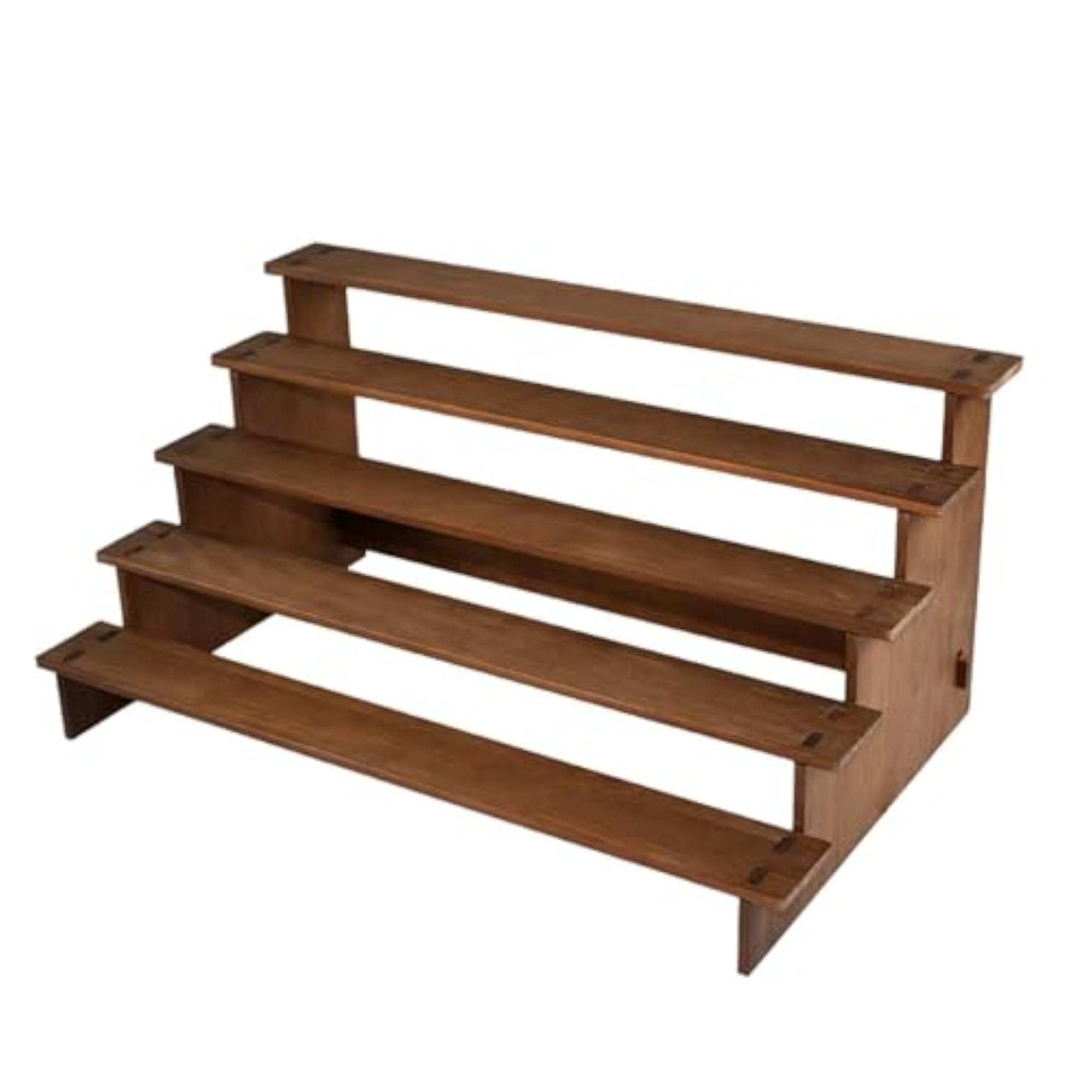 Wood Countertop Display Riser Stand, 5 Steps